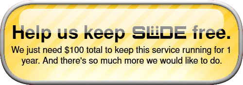 Help us keep sliide.app free without ads.